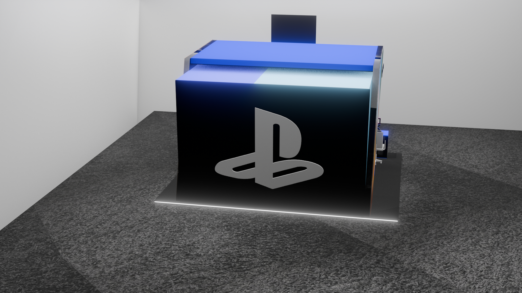 4.-Render Stand Playstation.- Serrano Mata Javier