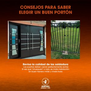 Consejos para saber elegir un porton